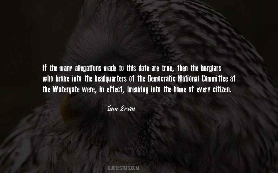 Sam Ervin Quotes #336928