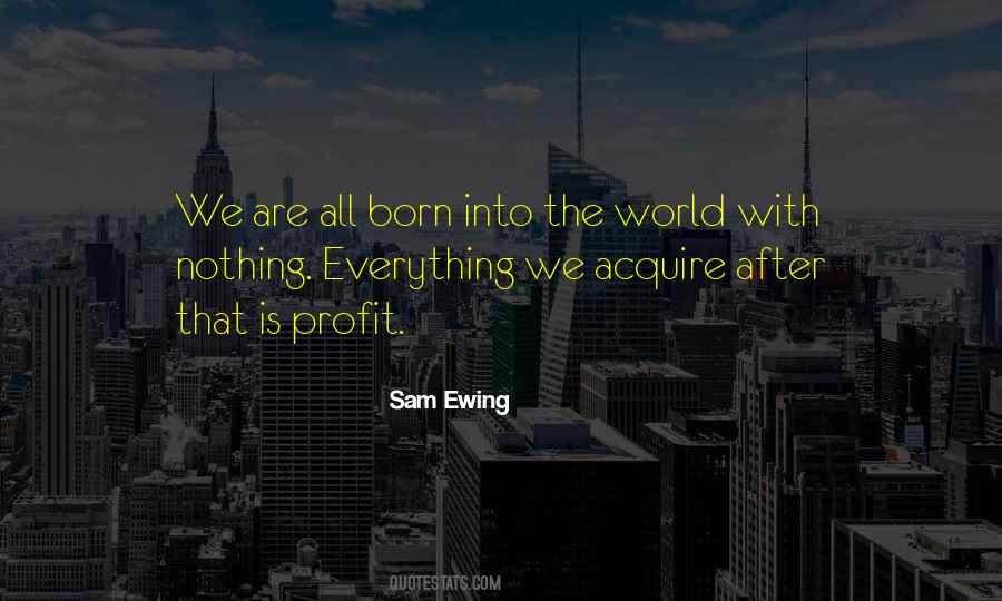 Sam Ewing Quotes #823494