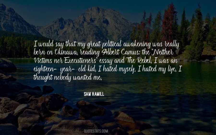 Sam Hamill Quotes #370000