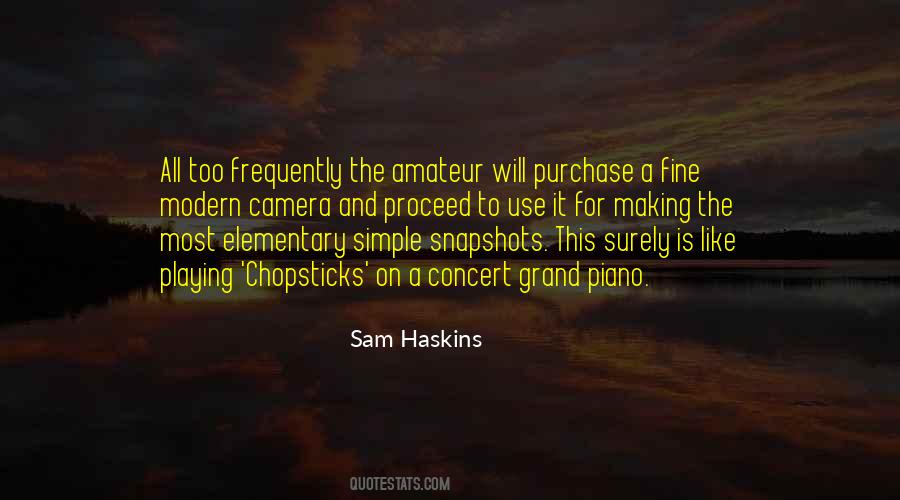 Sam Haskins Quotes #1834082