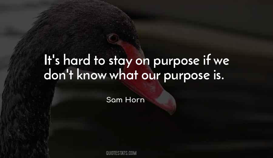 Sam Horn Quotes #12860