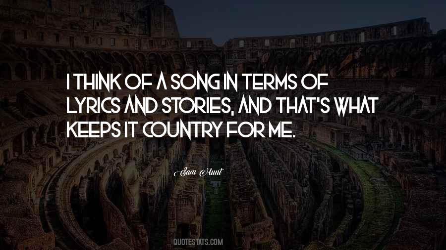 Sam Hunt Quotes #1639821