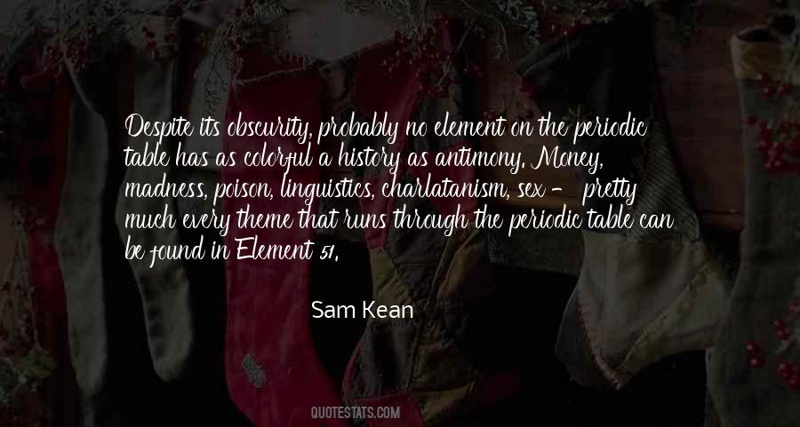 Sam Kean Quotes #133454