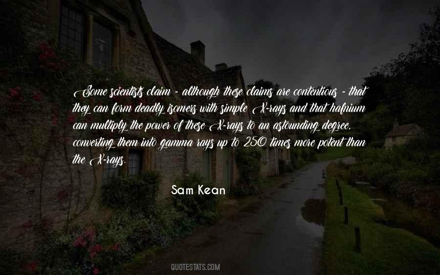 Sam Kean Quotes #1871064