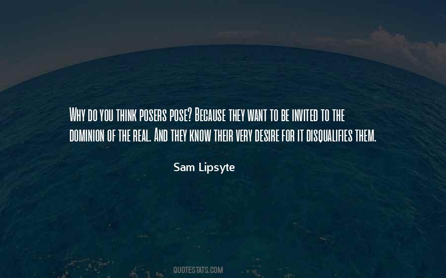 Sam Lipsyte Quotes #1786059