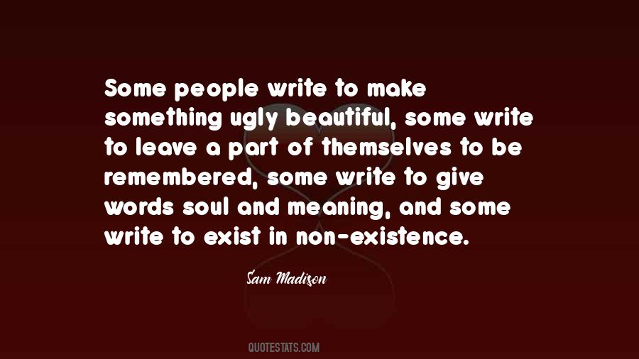 Sam Madison Quotes #1787195