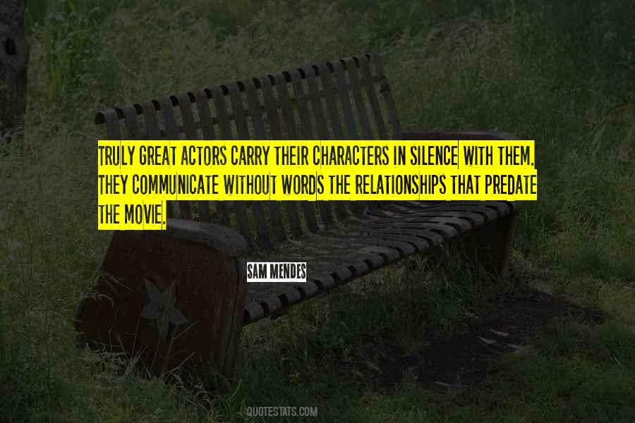 Sam Mendes Quotes #1285118