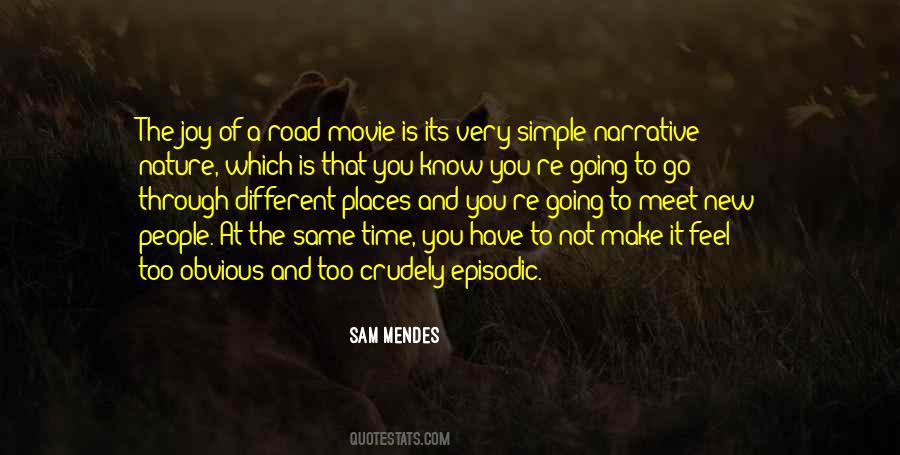 Sam Mendes Quotes #407426