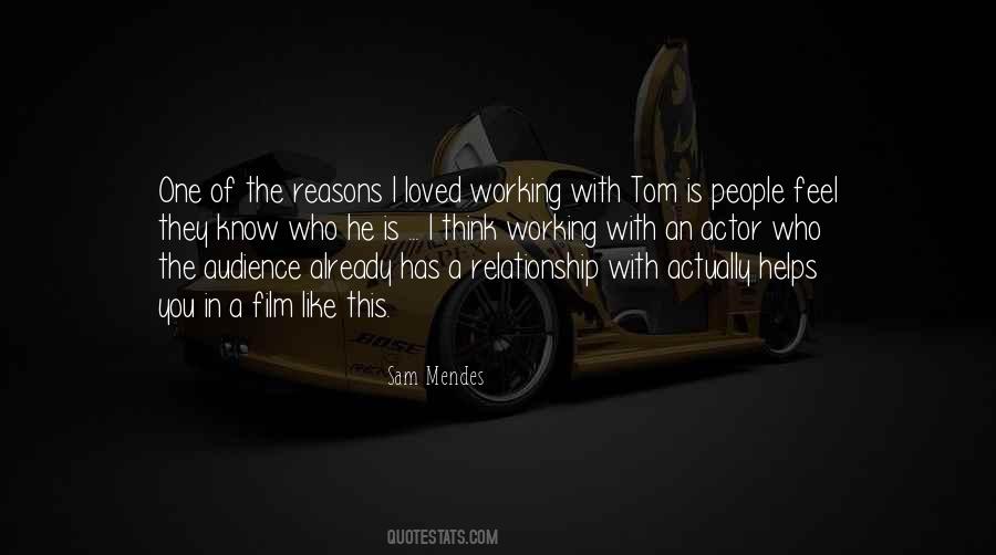 Sam Mendes Quotes #628955