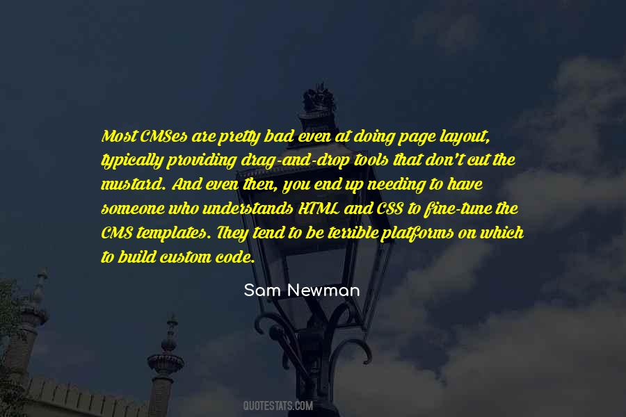 Sam Newman Quotes #456803