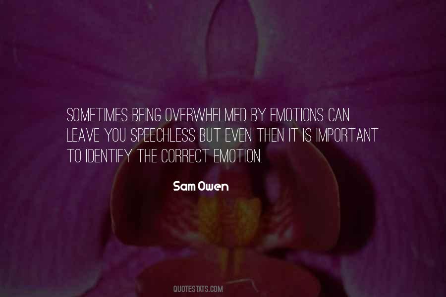 Sam Owen Quotes #1408585