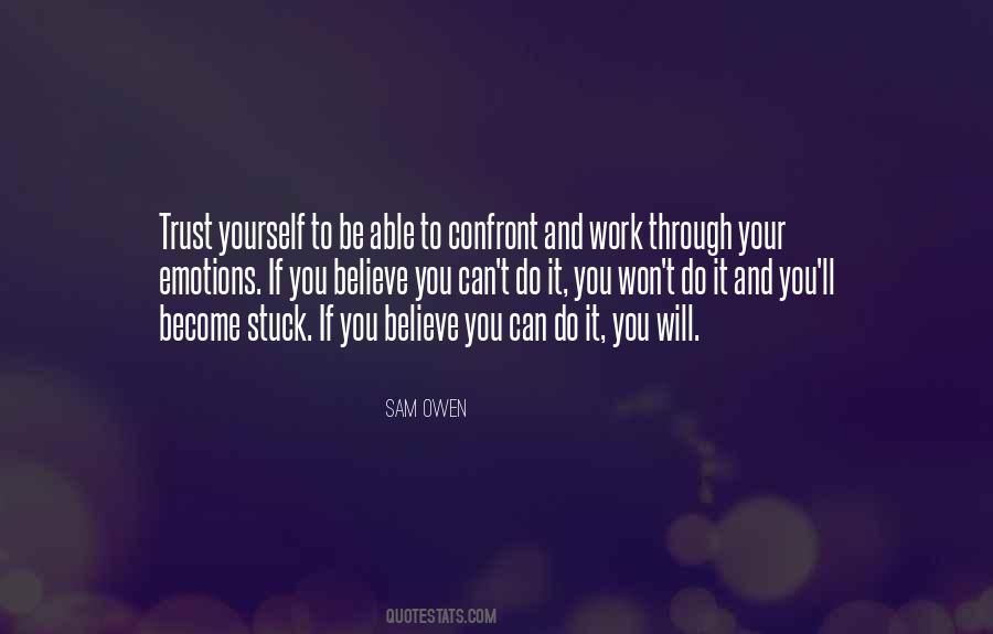 Sam Owen Quotes #3127