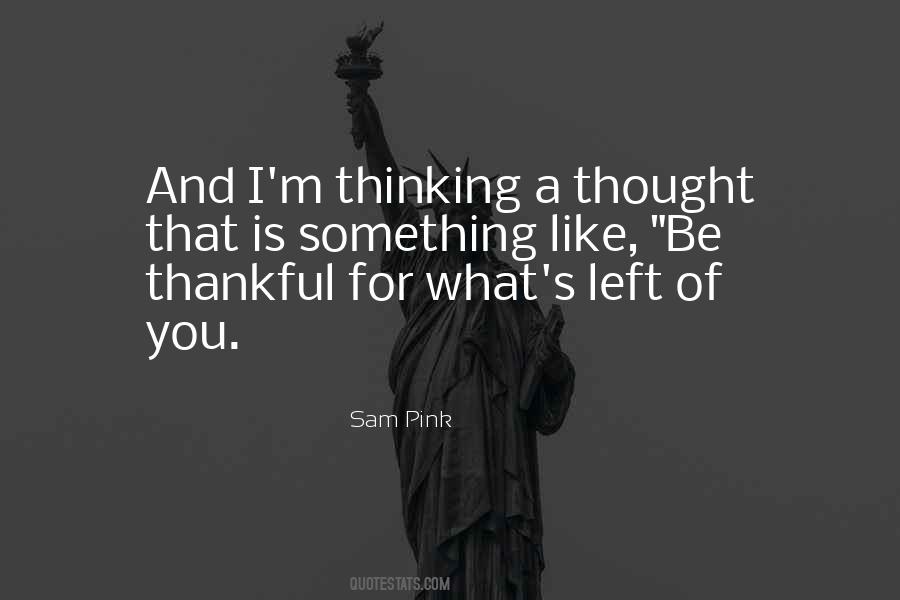 Sam Pink Quotes #1200896