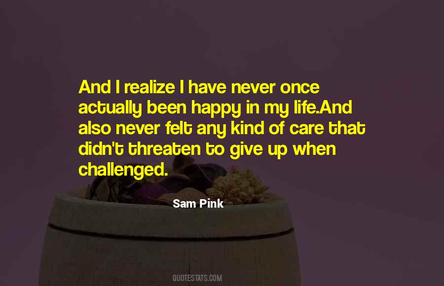 Sam Pink Quotes #1465865