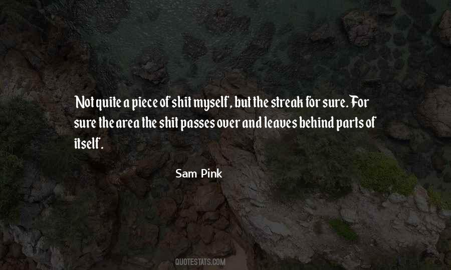 Sam Pink Quotes #1549756