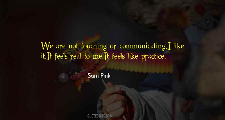 Sam Pink Quotes #1829077