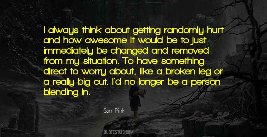 Sam Pink Quotes #807271