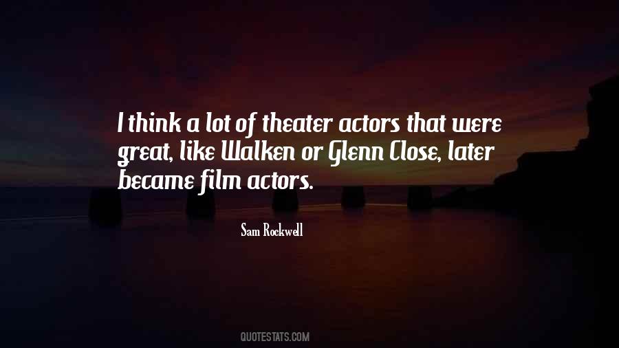 Sam Rockwell Quotes #485203