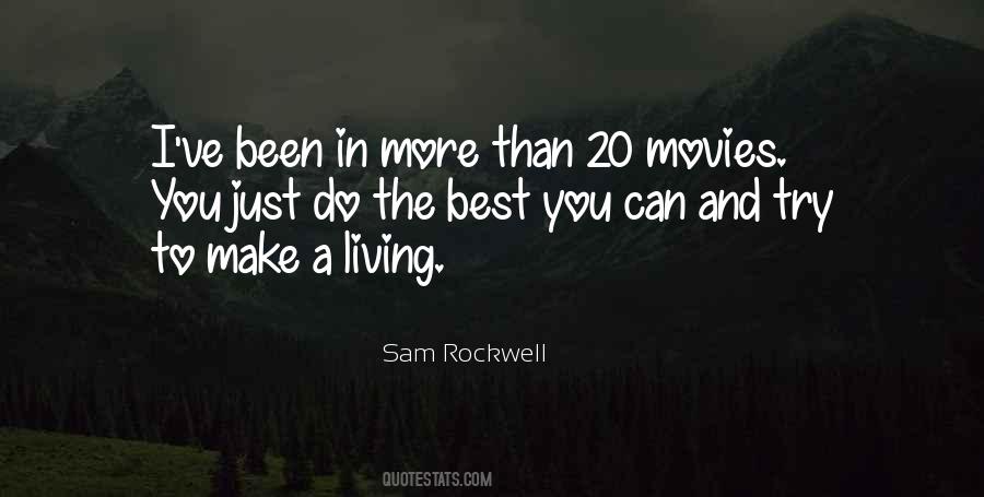 Sam Rockwell Quotes #765759