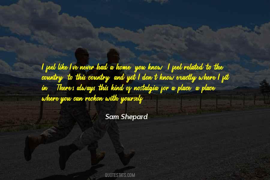 Sam Shepard Quotes #144588