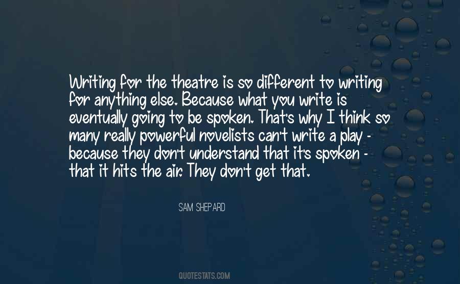 Sam Shepard Quotes #1693541