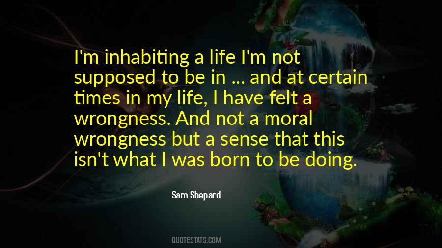 Sam Shepard Quotes #521984