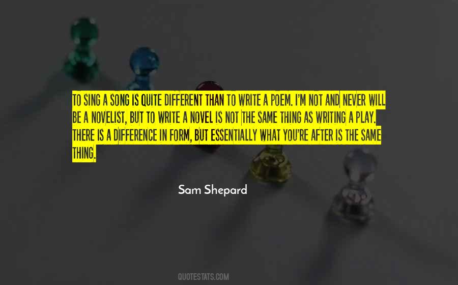 Sam Shepard Quotes #980510