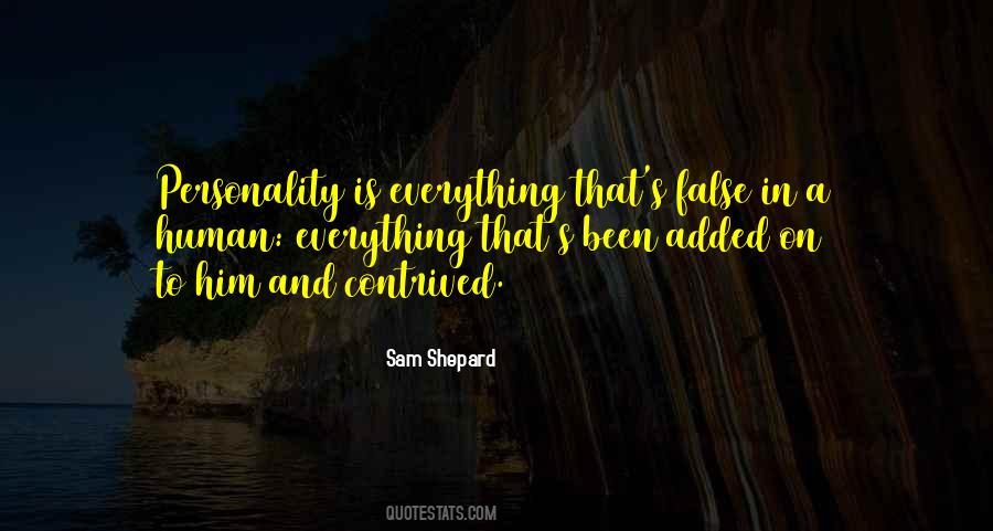 Sam Shepard Quotes #992986