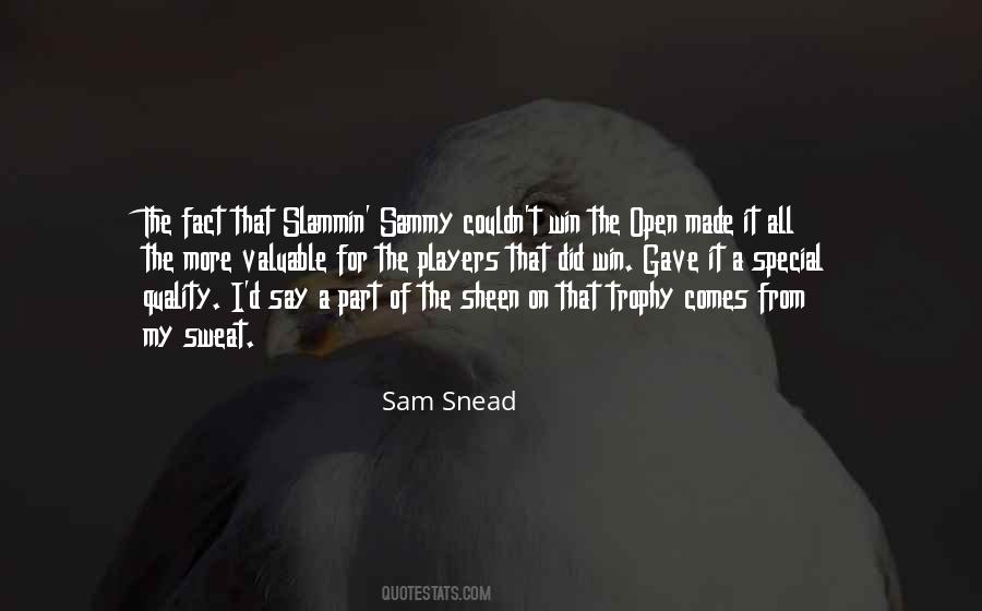 Sam Snead Quotes #1248142