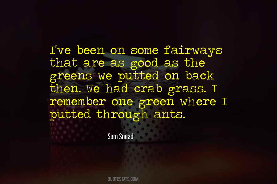 Sam Snead Quotes #1693099