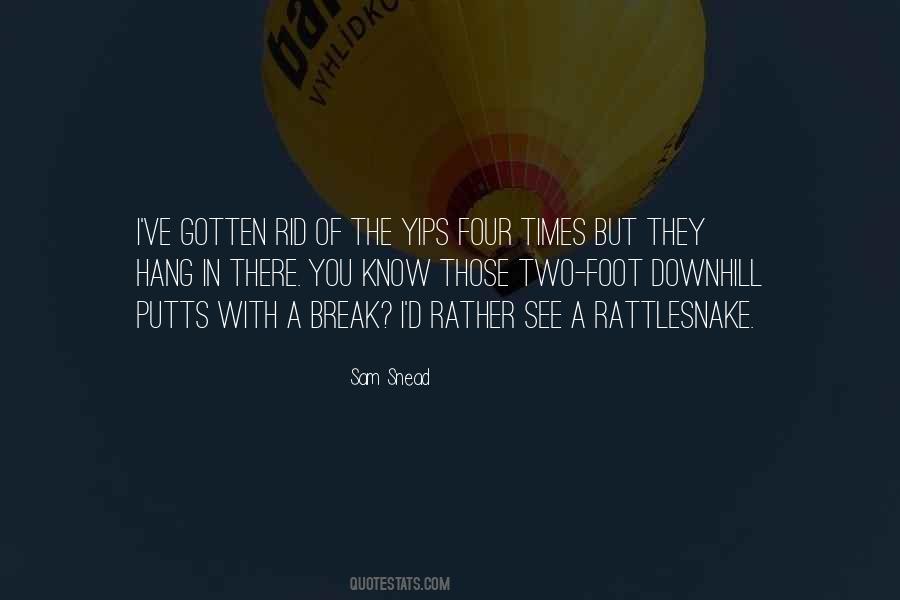 Sam Snead Quotes #73350