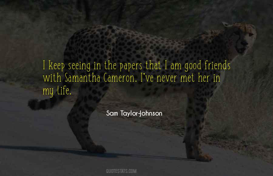 Sam Taylor-Johnson Quotes #1289296
