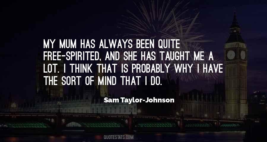 Sam Taylor-Johnson Quotes #130887