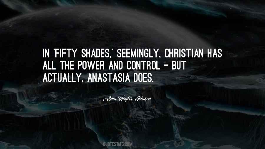 Sam Taylor-Johnson Quotes #22739