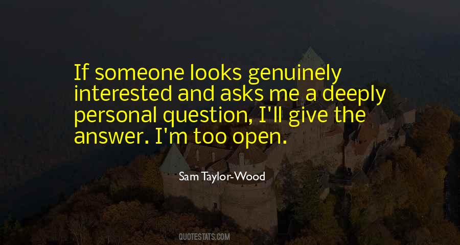 Sam Taylor-Wood Quotes #341755