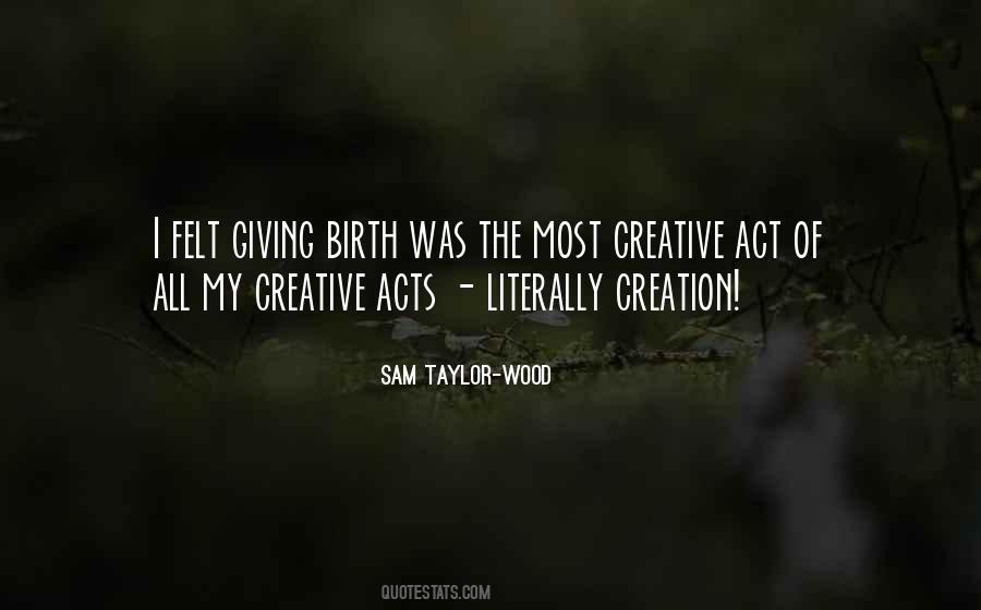 Sam Taylor-Wood Quotes #539094