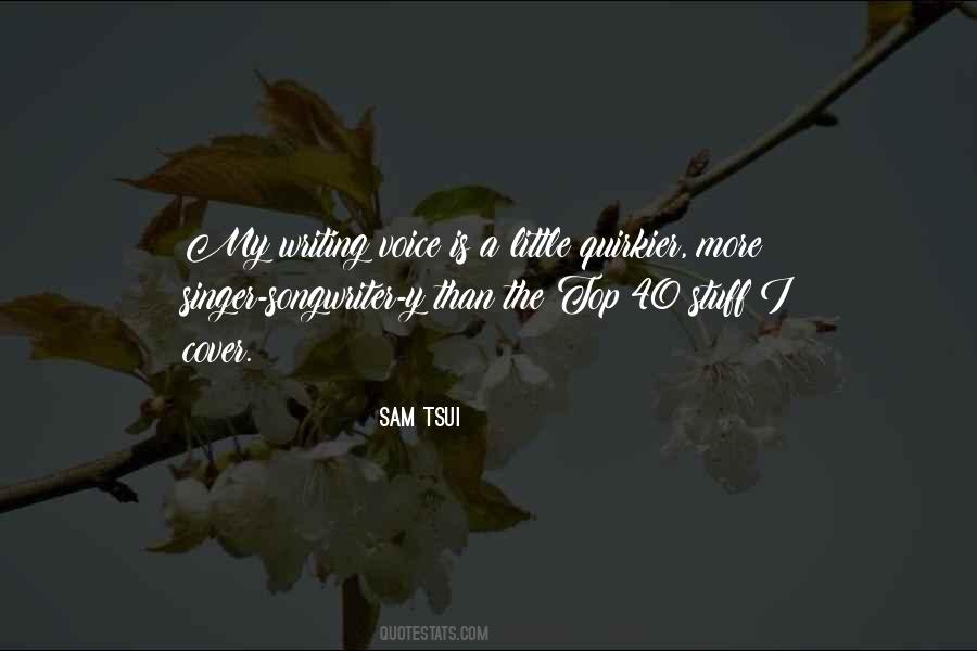 Sam Tsui Quotes #185460