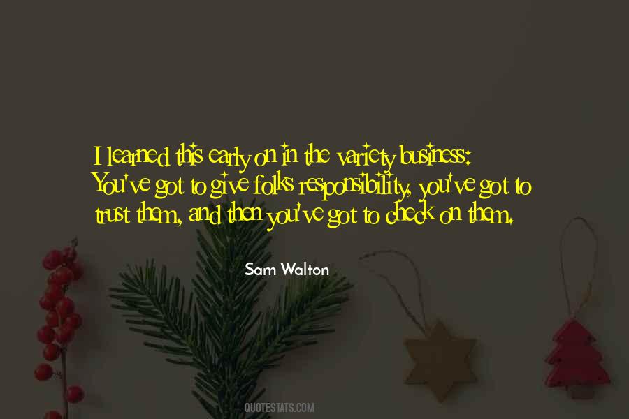 Sam Walton Quotes #1138438