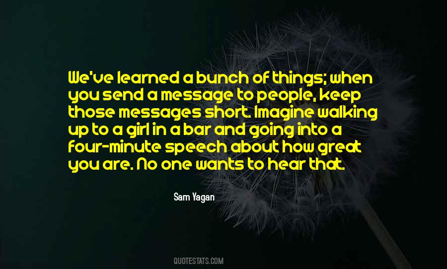 Sam Yagan Quotes #527983