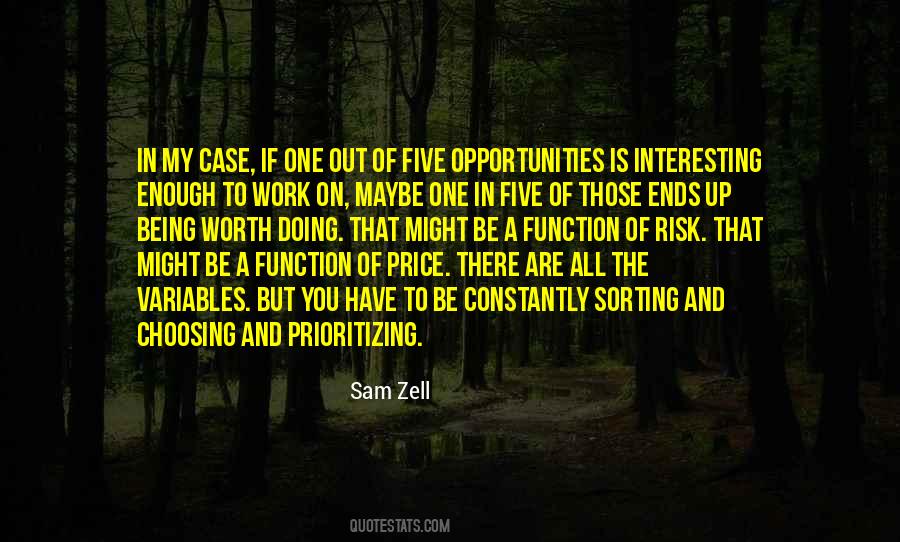 Sam Zell Quotes #1854142