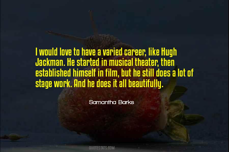 Samantha Barks Quotes #6879