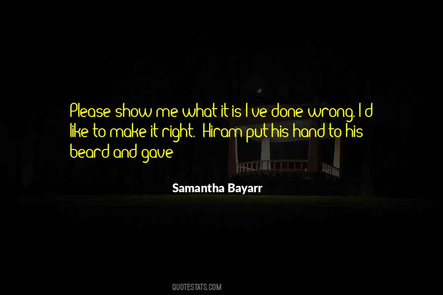 Samantha Bayarr Quotes #1519365