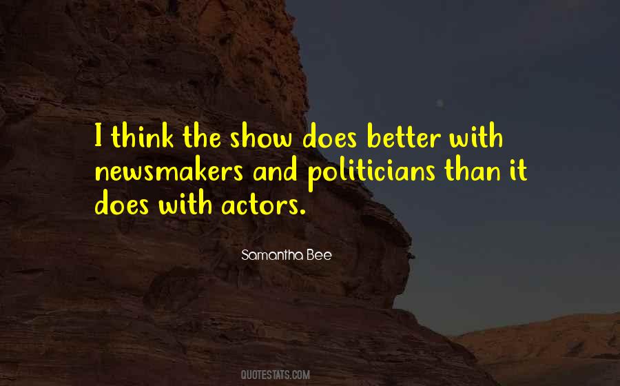 Samantha Bee Quotes #226174