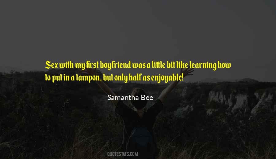 Samantha Bee Quotes #227274