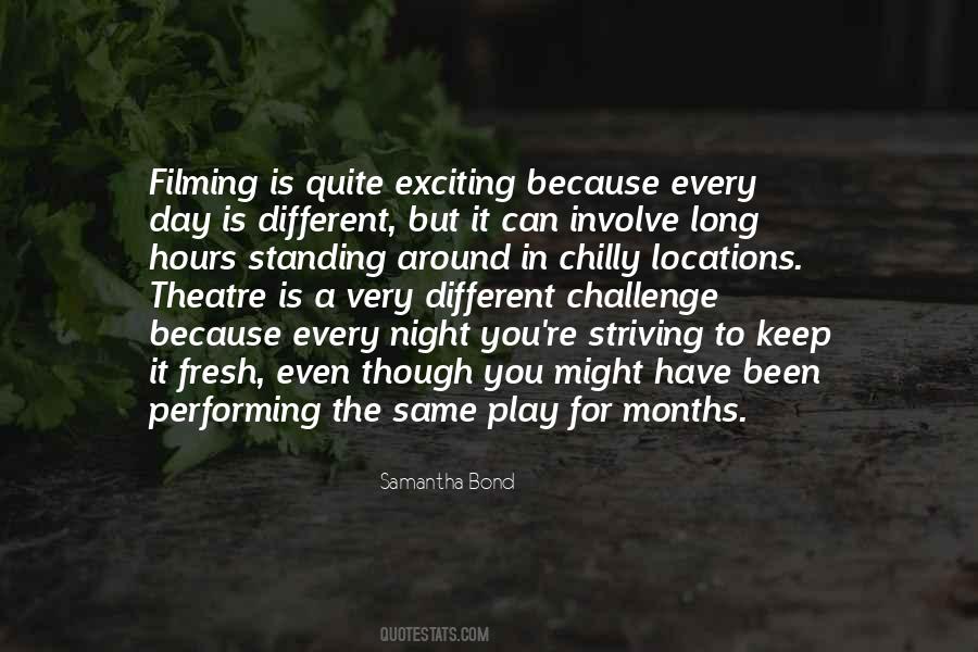 Samantha Bond Quotes #249641