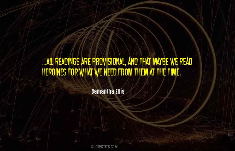 Samantha Ellis Quotes #683921