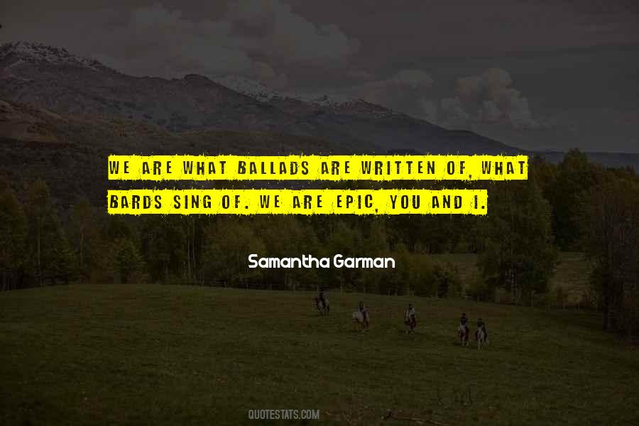 Samantha Garman Quotes #1217701