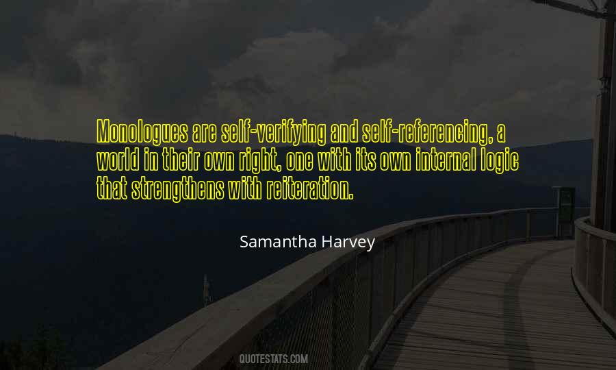 Samantha Harvey Quotes #677496