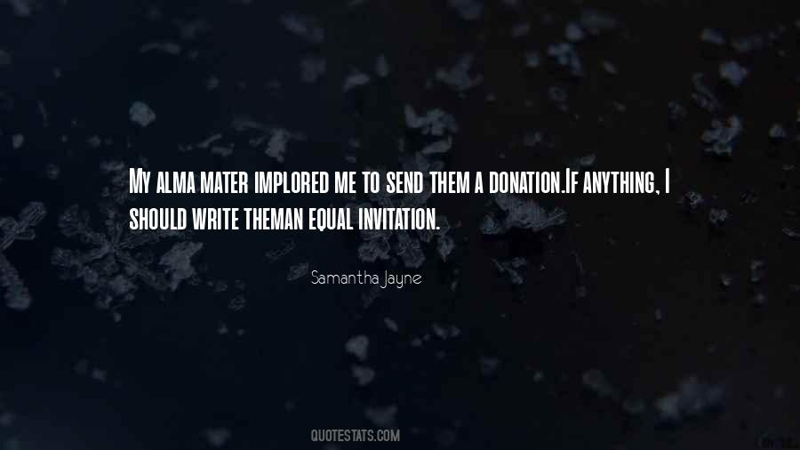 Samantha Jayne Quotes #1558793