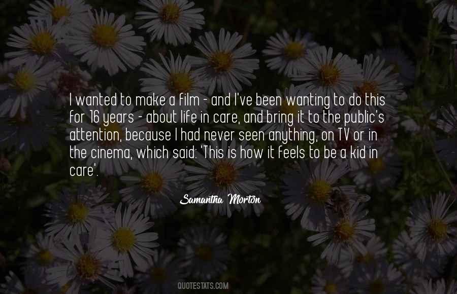 Samantha Morton Quotes #1036046 Samantha Morton Quotes #1036046